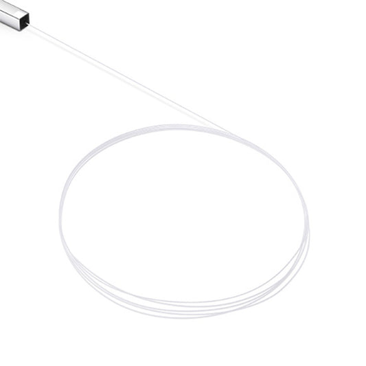 PLC Fiber Splitter 1 X 8 , Steel Tube, BARE FIBER 250UM, No Connector, Singlemode