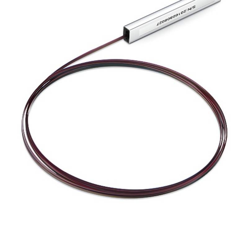 PLC Fiber Splitter 1 X 16 , Steel Tube, BARE FIBER 250UM, No Connector, Singlemode