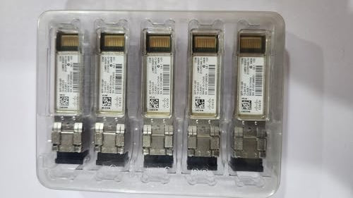 SFP-10G-SR 10GBASE-SR SFP+ 850nm 300m LC DOM Transceiver Module 5 Pack