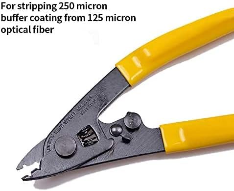 Fiber Optic Termination Tool Kit - 9 in 1 Assembly FTTH tool kit with FC-6S Cleaver, Optical Power Meter, Finder - 30km Visual Fault Locator, Optical Pliers, Cable Cutter, Stripper