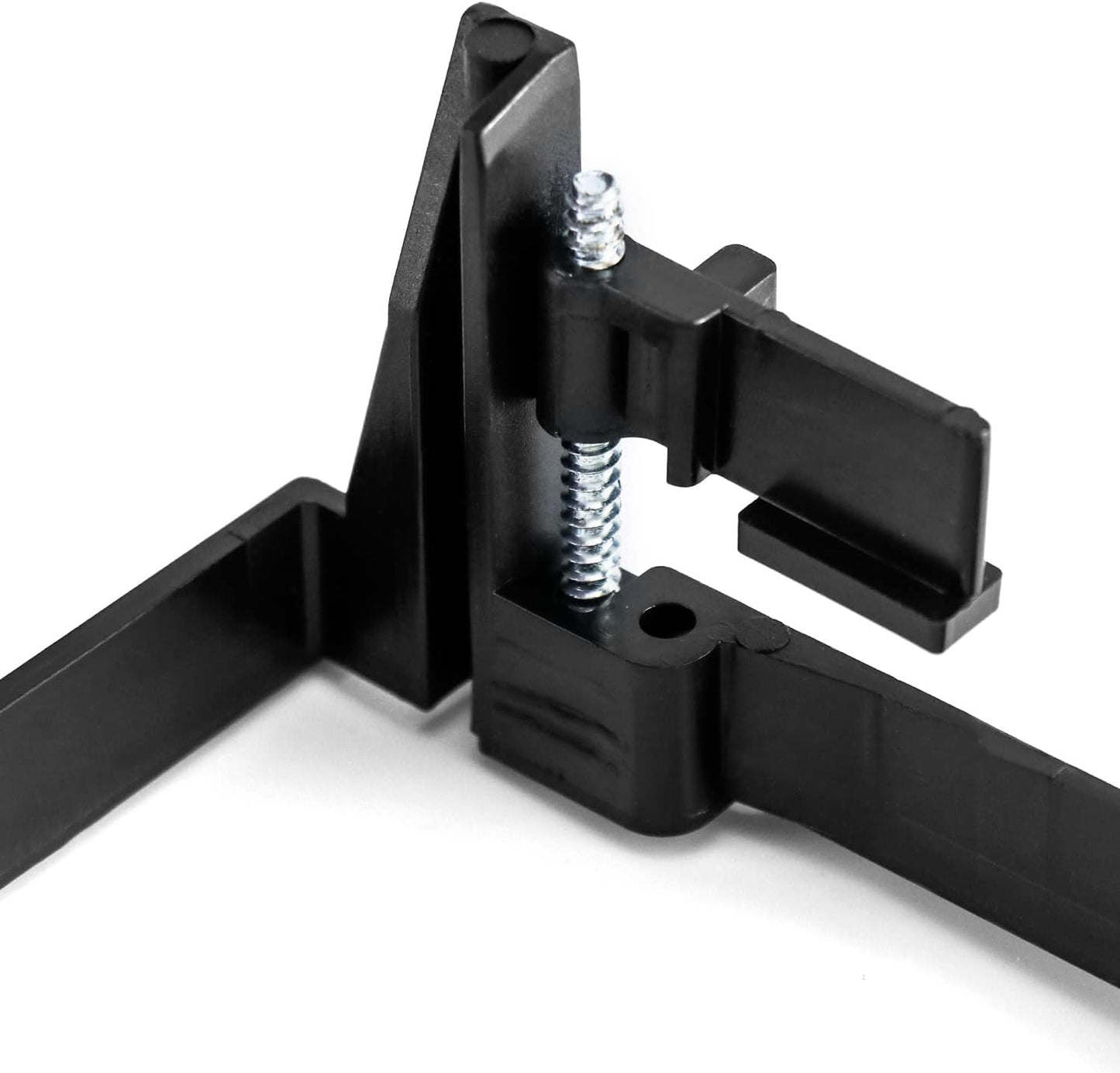 Double Gang Drywall Mounting Bracket 10PK, LOW VOLTAGE ONLY, BLK, Mudring