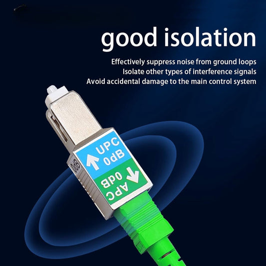 SC/APC (Male) to SC/UPC (Female) SM 9/125 Hybrid Adapter - 2 Pack