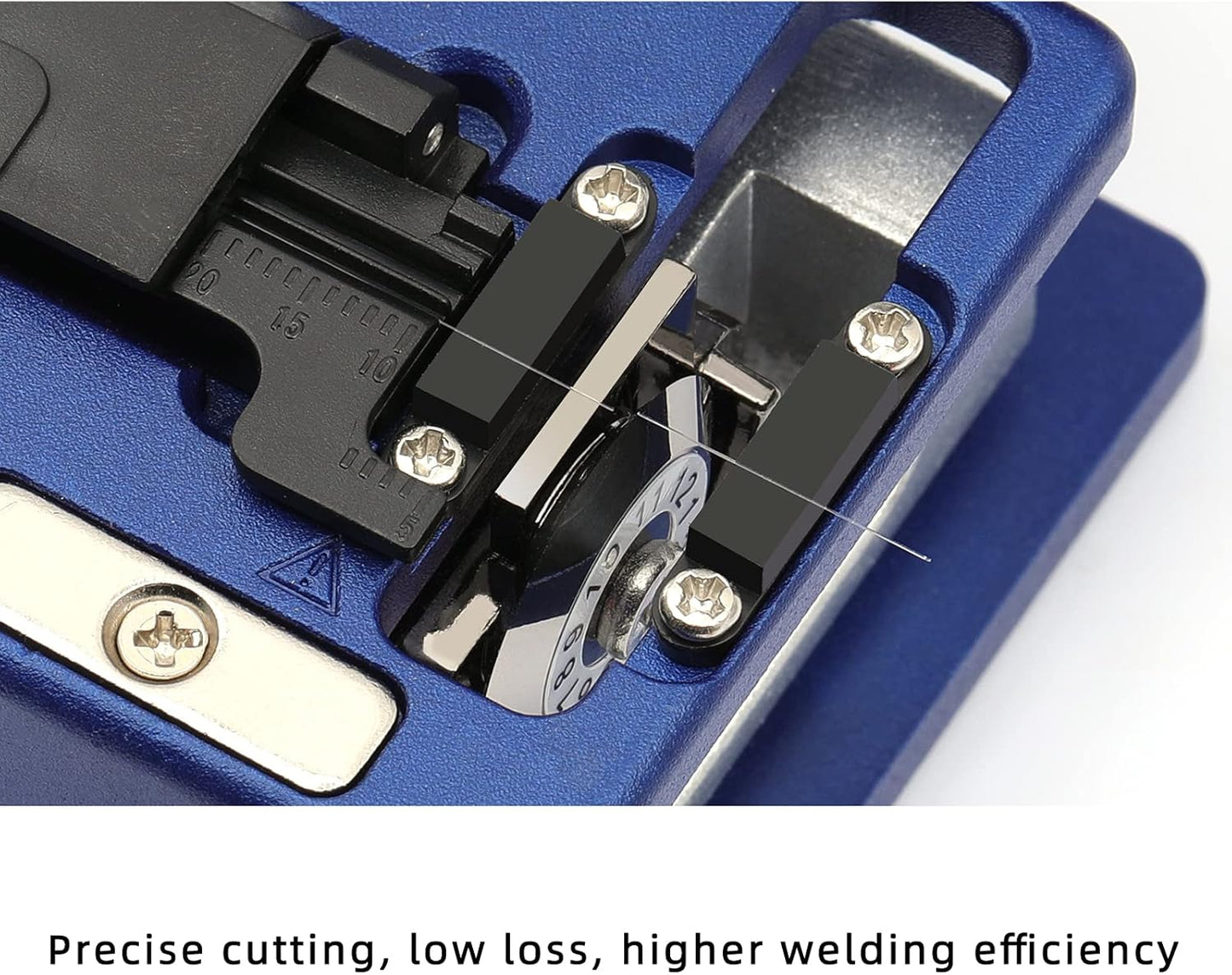 FC-6S Optical Fiber Cleaver Stripping Cutter Tool – Precision Fiber Optic Cutting Solution