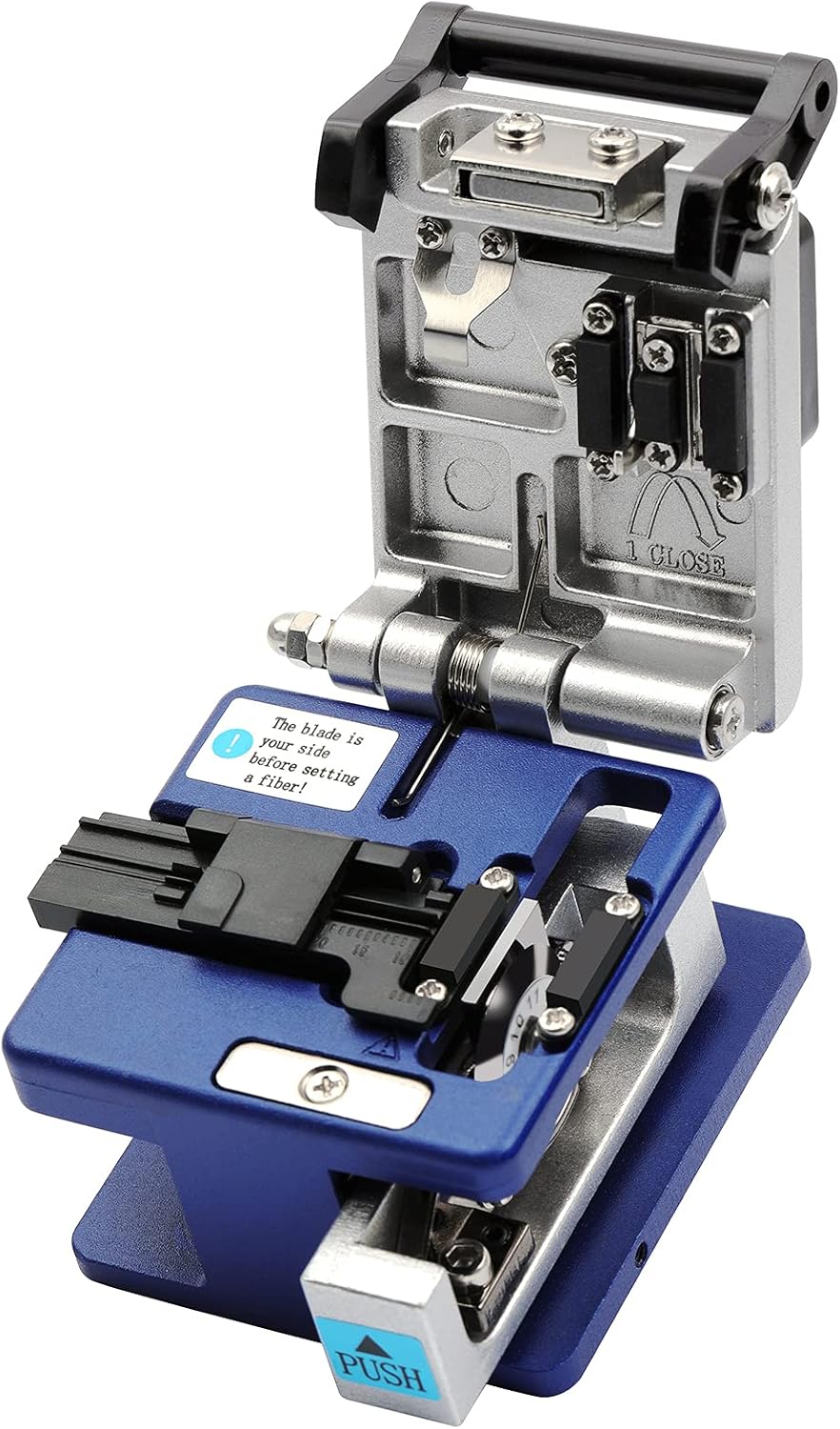 FC-6S Optical Fiber Cleaver Stripping Cutter Tool – Precision Fiber Optic Cutting Solution