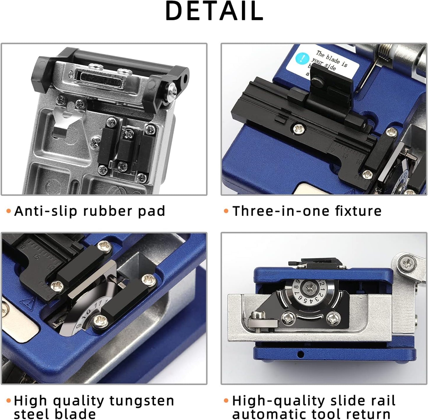 FC-6S Optical Fiber Cleaver Stripping Cutter Tool – Precision Fiber Optic Cutting Solution