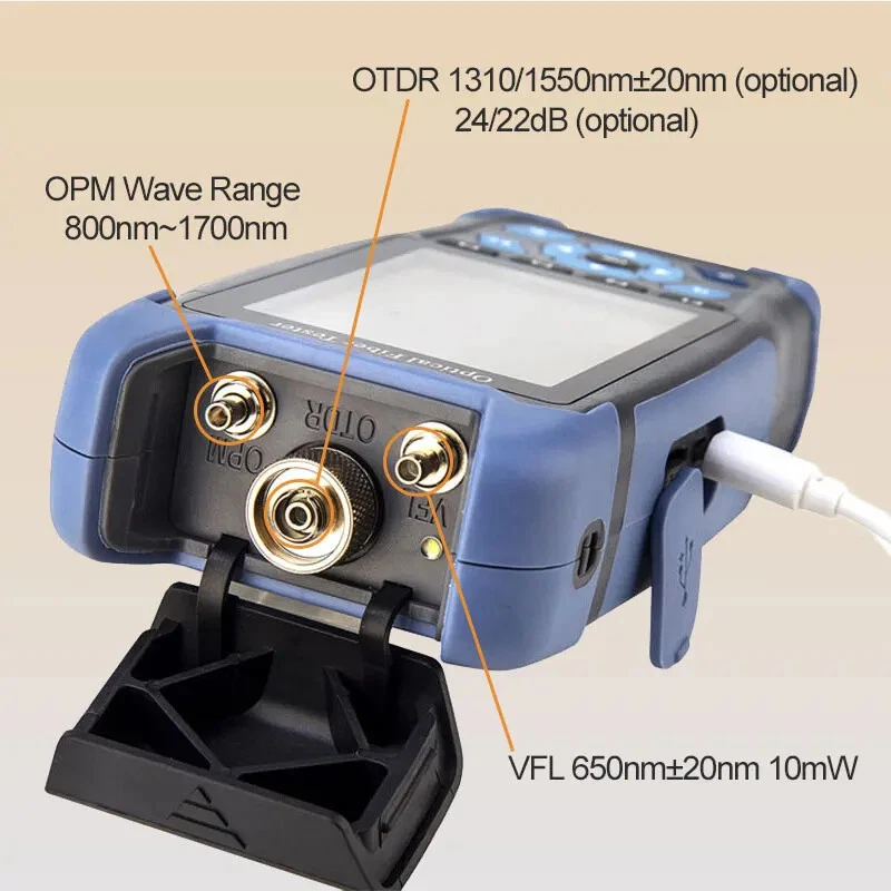 Pocket OTDR - OTDR 1310/1550nm 22/24dB Fiber Tester Optical Pocket OTDR Fiber Optic - FKEQU-094