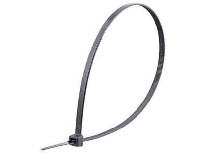 Cable Ties/Zip Ties - Black - 100pk - 10inch
