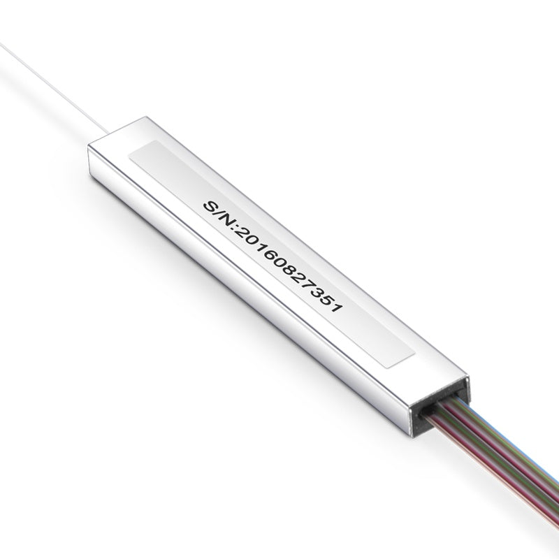 PLC FIBER SPLITTER 1 X 32 , STEEL TUBE, BARE FIBER 250UM, NO CONNECTOR, SINGLEMODE