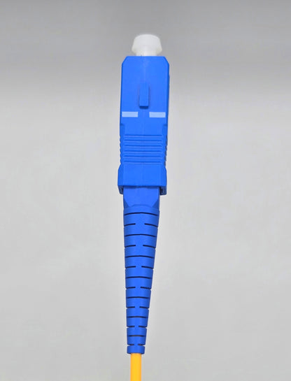 Fiber Patch Cable .5M (1FT) , 1 Fiber, SC/UPC Simplex TO SC/APC Simplex, OS2 Single Mode, Riser(OFNR), 0.9MM, Yellow