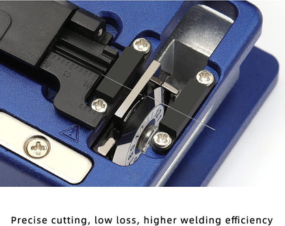 FC-6S Optical Fiber Cleaver Stripping Cutter Tool – Precision Fiber Optic Cutting Solution
