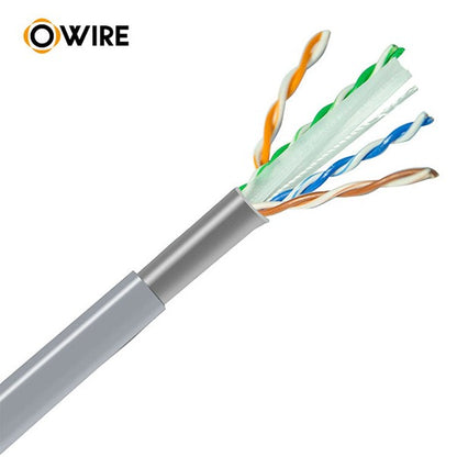 Outdoor 1000 ft/305m box 8 core 14awg UTP SFTP Ethernet Network LAN cat 6 cables