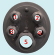 Vertical Splice Closures — Mechanical Seal — TW-GJSM5/JF-A-SC16